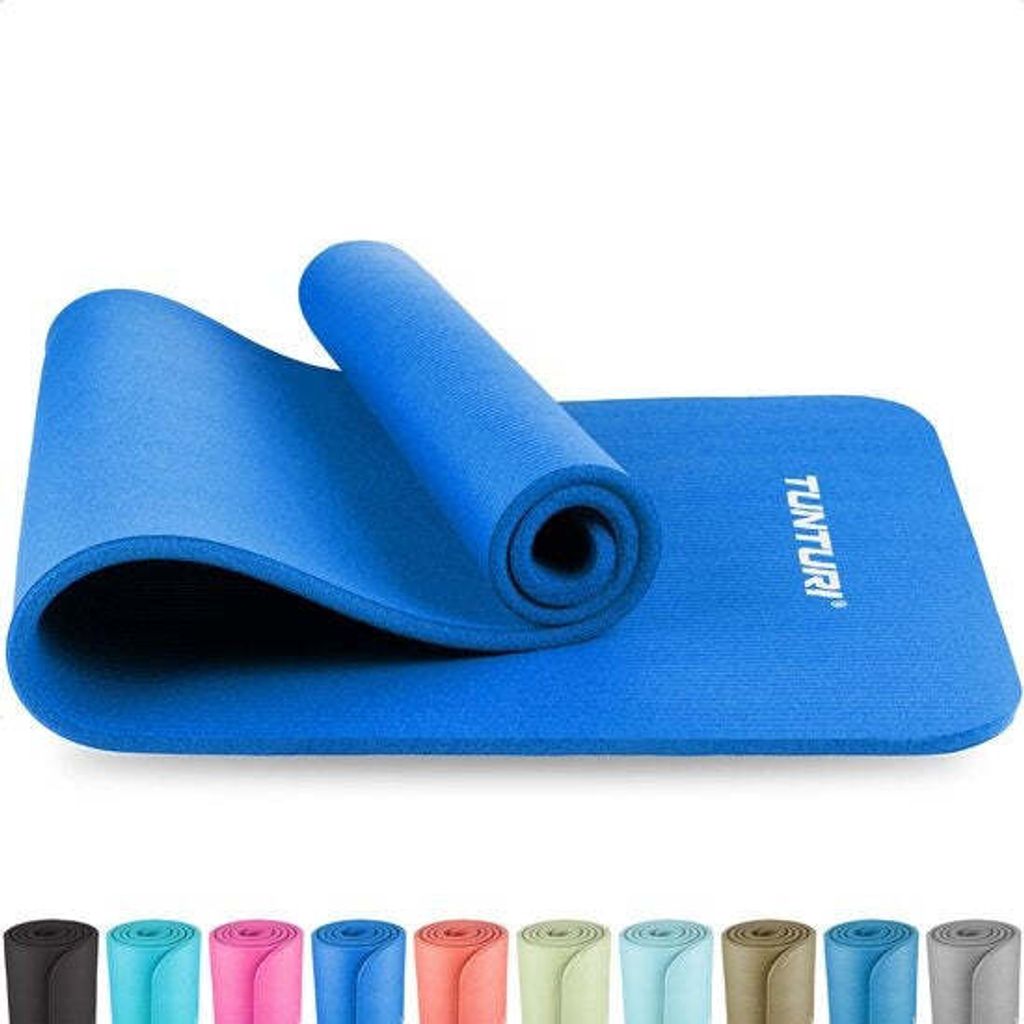 Tunturi Fitnessmat NBR, Blue, No bag