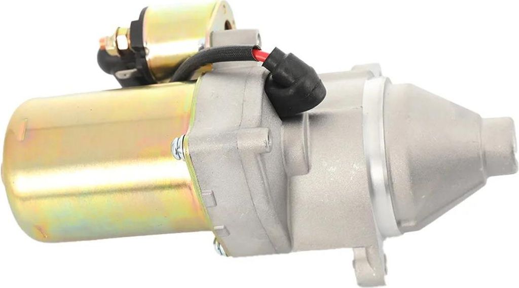 Elektrisches Startset - Anlasserset mit Schwungrad, Anlasser, Zündschalter - Für 5–8 kW Motoren/Generatoren - 65 mm - Legierter Stahl - Indigo