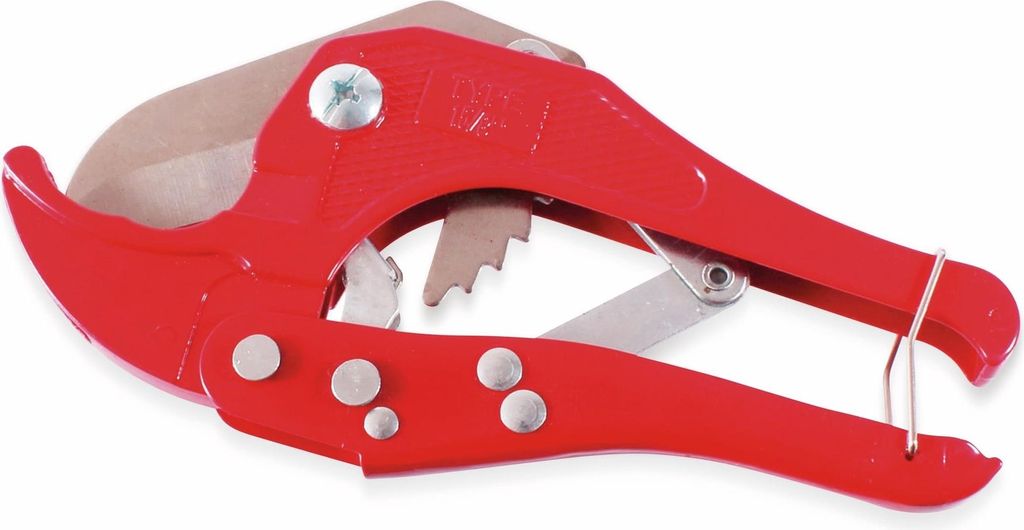 Rohrschere, bis 42mm, rot