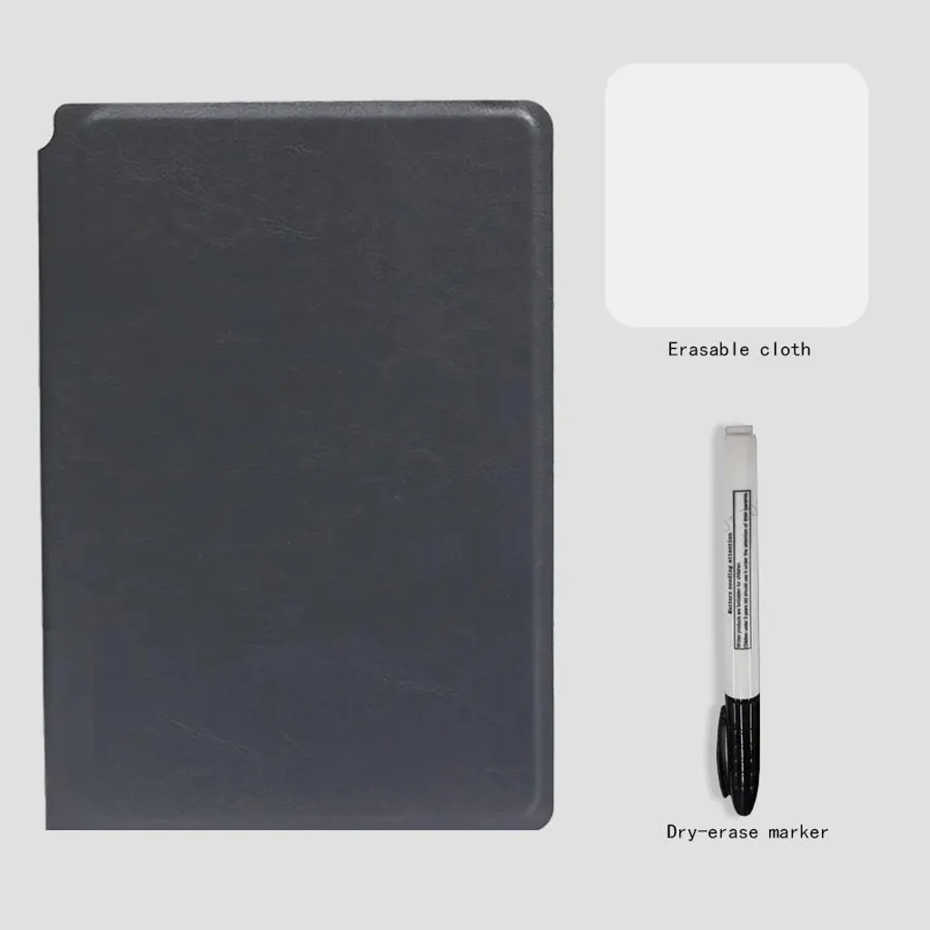 Carnet de notes réutilisable blanc effaçable et transportable format A5