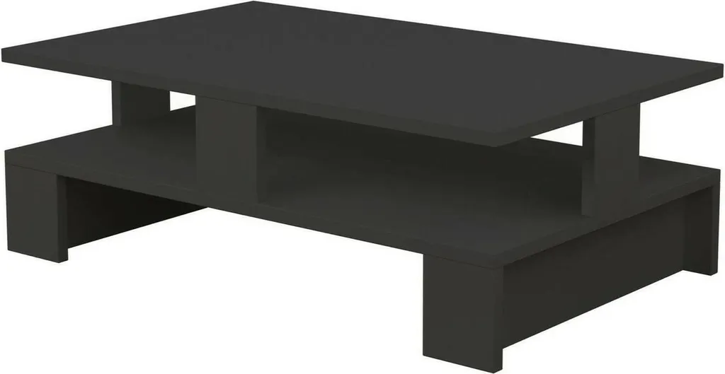 Dmora Telescopio Tavolino Salotto 50x80x27.5h - Qualità Made in Italy
