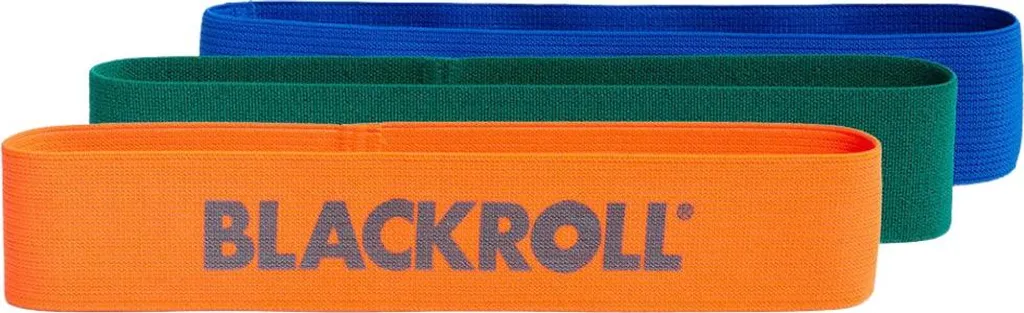 Bandes Élastiques Musculation Blackroll Loop Band Set de 3 Couleurs - 16