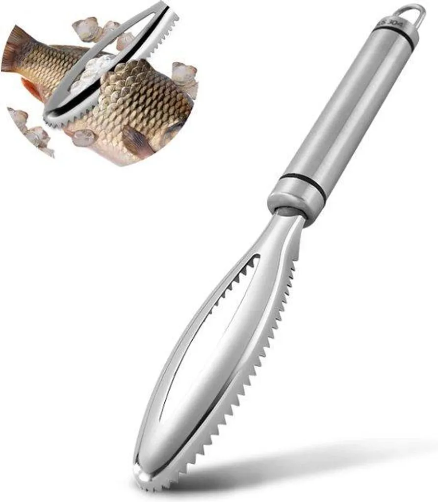 Pelle à pâtisserie inox avec bord biseauté et manche ergonomique