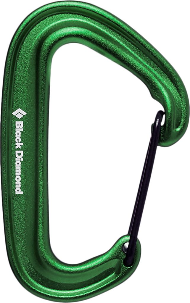 Miniwire Carabiner, GREEN, One Size Black Diamond