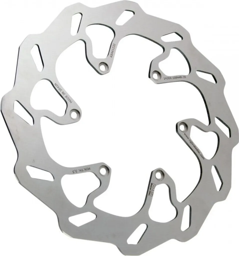 Disque de frein Wavy NG 280mm x 4mm haute résistance pour moto 50 SM