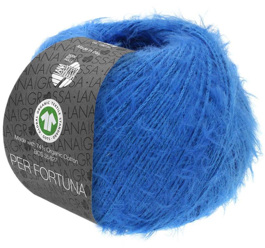 Lana Grossa - Per Fortuna GOTS 0016 blau Produktbild 