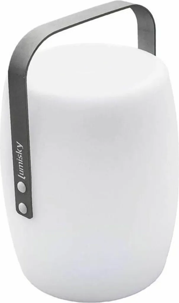 Lampe LED Lumisky Lucy Rock Blanc Aluminium - Luminaire Design Intérieur