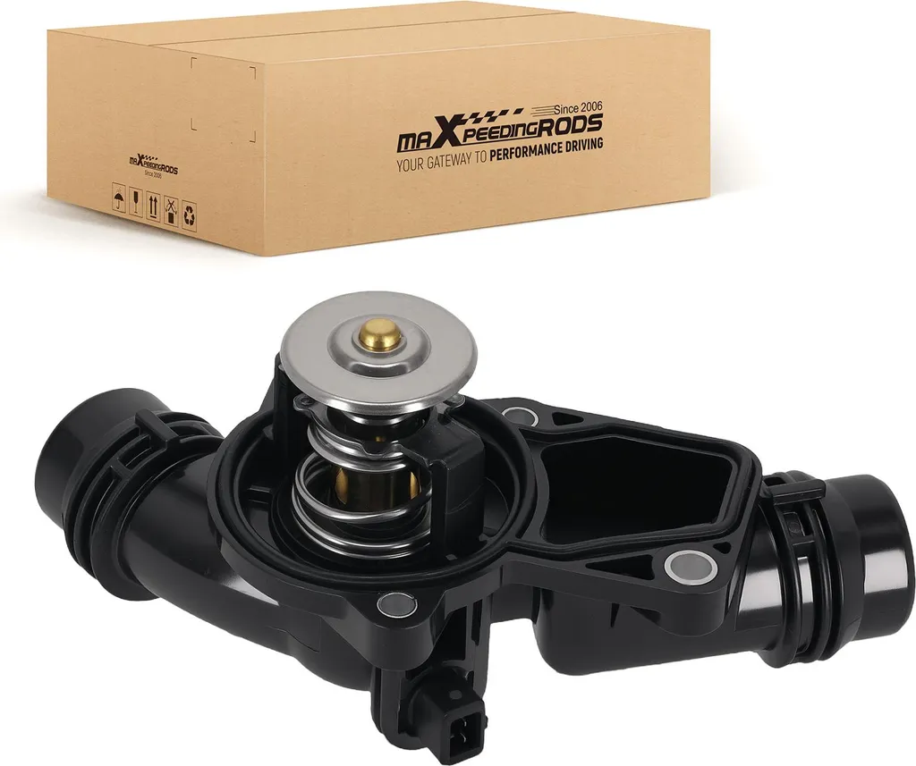 Boîtier de Thermostat d'Eau pour BMW X3 et X5 2.5-3.0L 11537509227 Noir