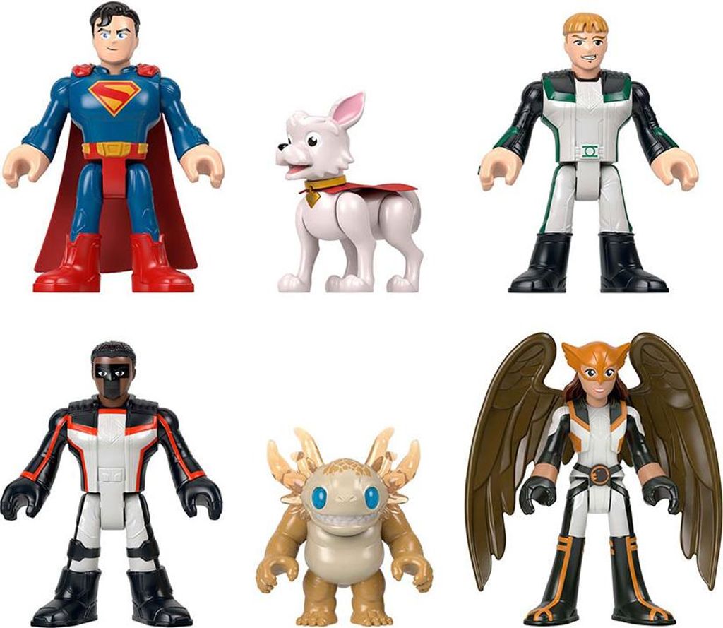 MATTEL JDL09 Imaginext DC Super Friends Superman Multipack