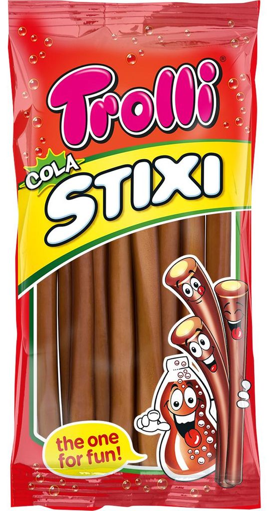 Trolli Cola Stixi caramelle gommose al rinfrescante gusto Immagine del prodotto 
