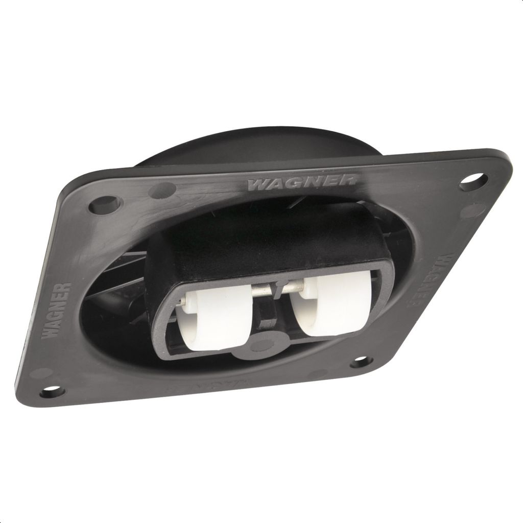 WAGNER Lenkrolle ROLLER-MINI MAX - Ø 21 mm, Gehäuse schwarz 85 x 100 - Ø 85 x 19/21 mm, Tragkraft 50 kg - 01708601