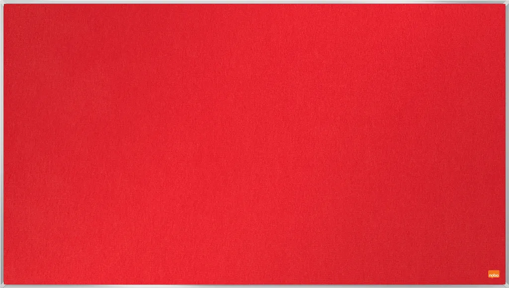 Nobo Impression Pro 1915420 - Tableau Feutre Rouge 50x89cm Design