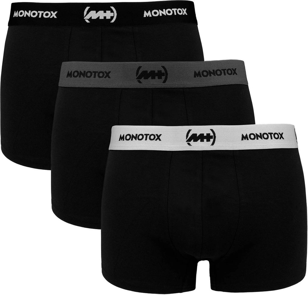 Monotox Basics Boxer Brief 3-pack M MX21060 Pullunder Monotox Größe: M,