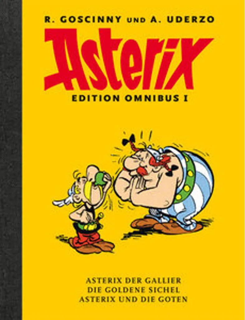 Cadeau Idéal : Astérix Edition Omnibus I avec dos toilé pour les fans