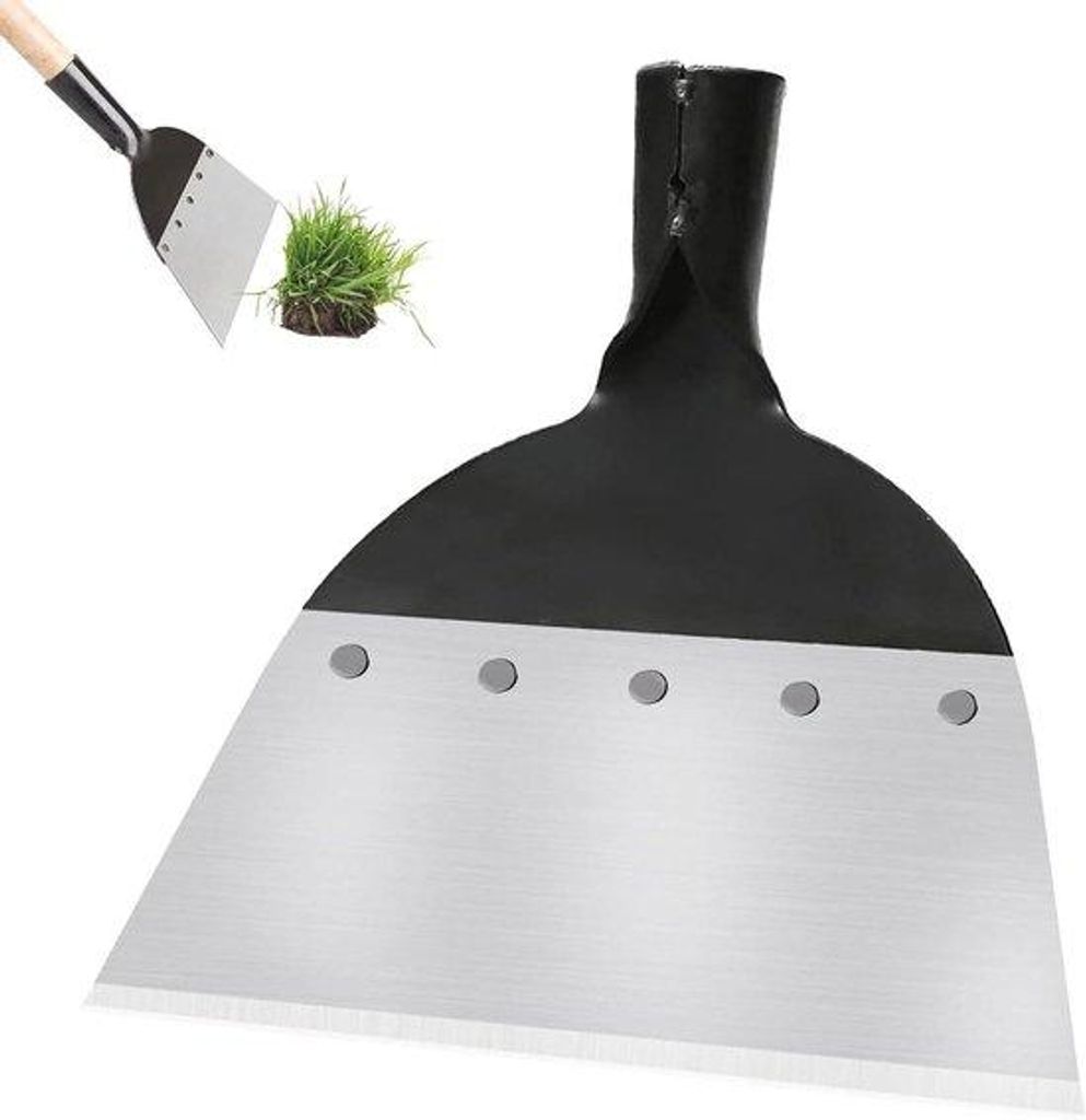 Gartenschere - Multifunktionaler Gartenrechen - Stahl - 21 x 25 cm - Befreit Befreiung von Unkraut