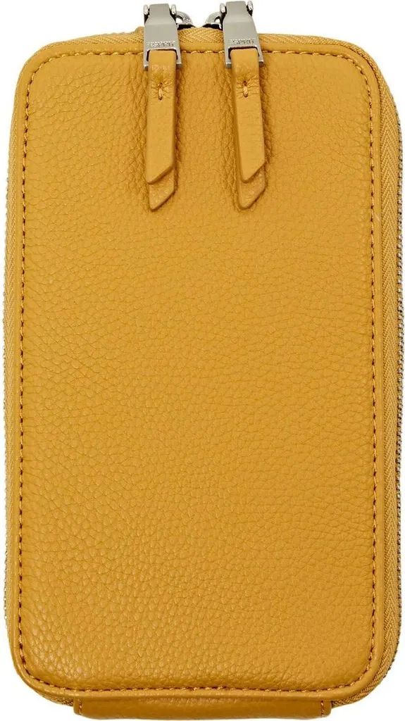 ESPRIT Olive Phone Bag Amber Yellow - Borsa Cellulare a Tracolla Senape