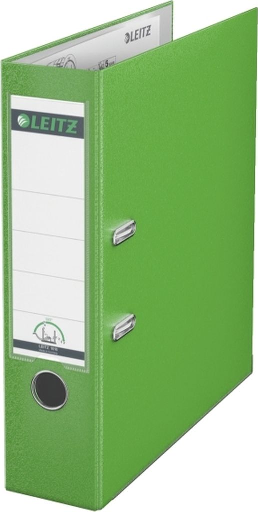 Leitz - Ordner Leitz 1010 180 ° 80mm PP A4 Hellgrün | 1 Stück | 20 Teile