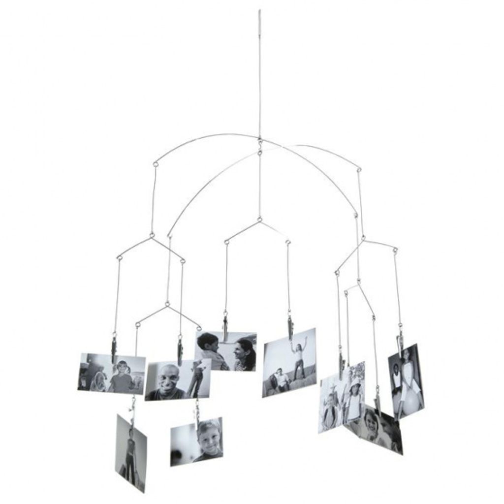 fotomobile con morsetti 41 x 56 cm acciaio argento Immagine del prodotto 