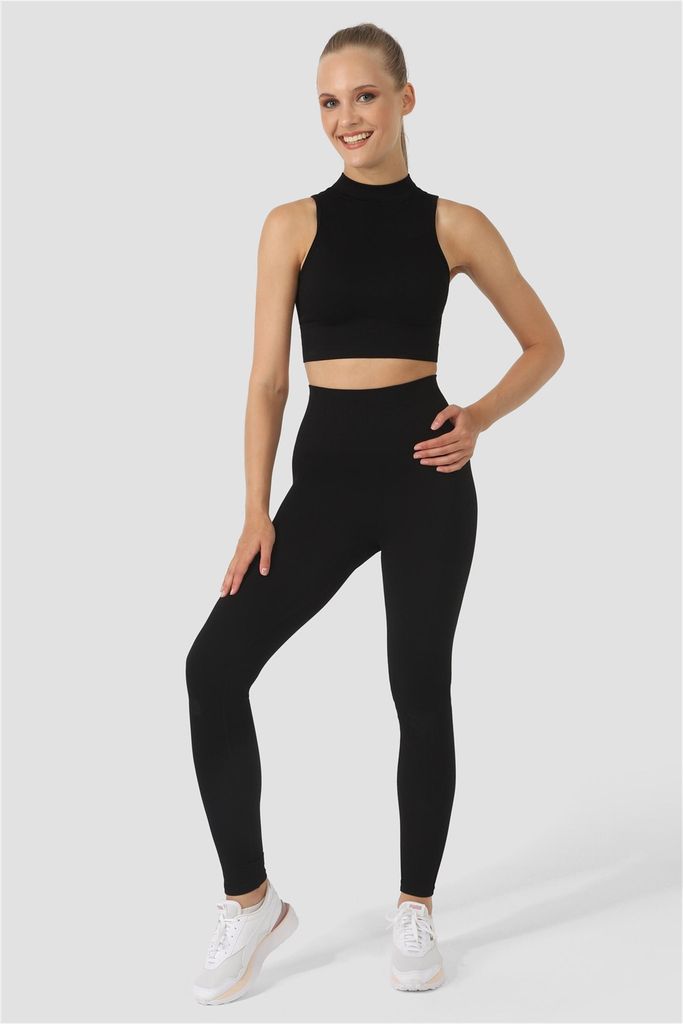 Hoch taillierte nahtlos Sport Leggings
