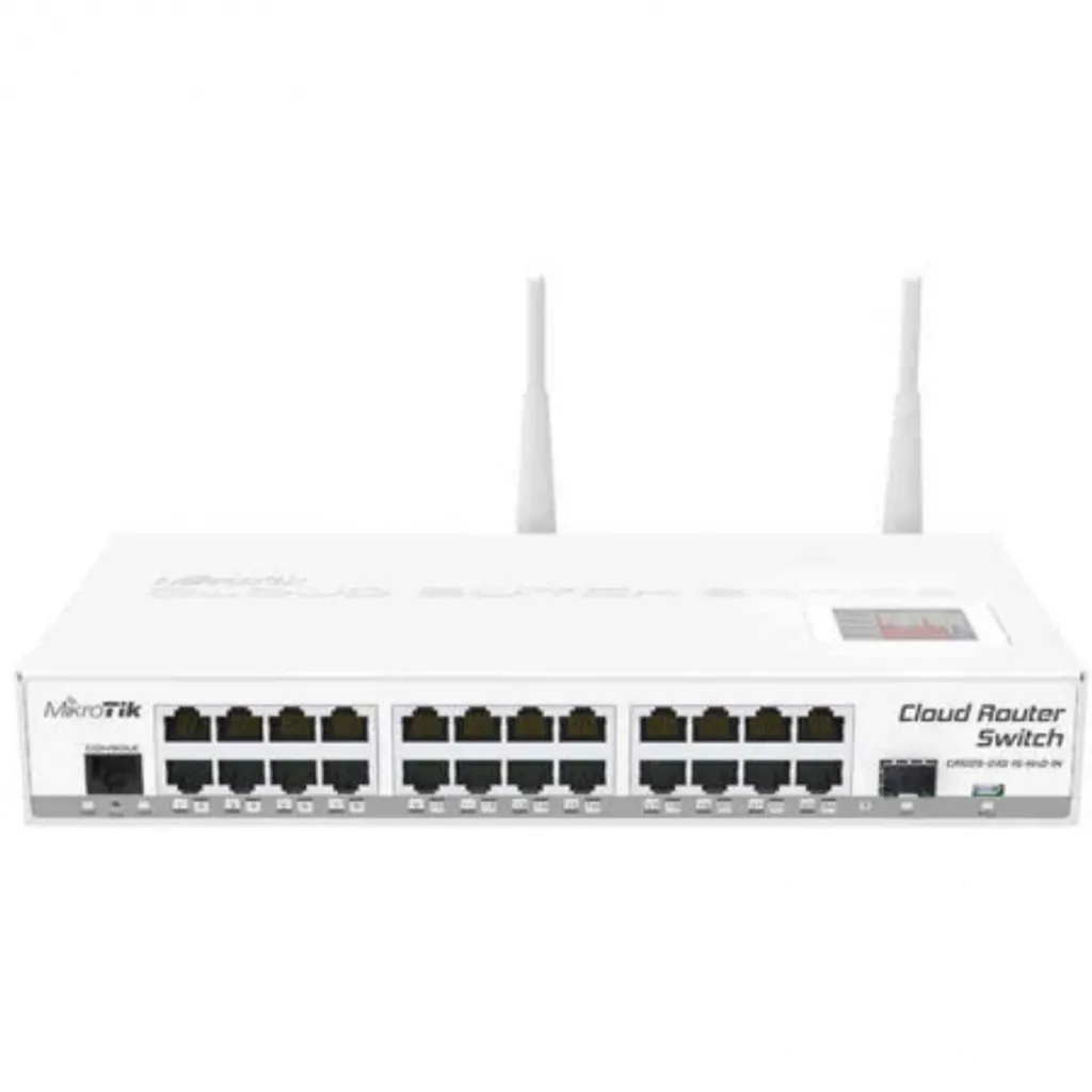 Switch WiFi pour bureau professionnel MikroTik CRS125 24 ports Giga