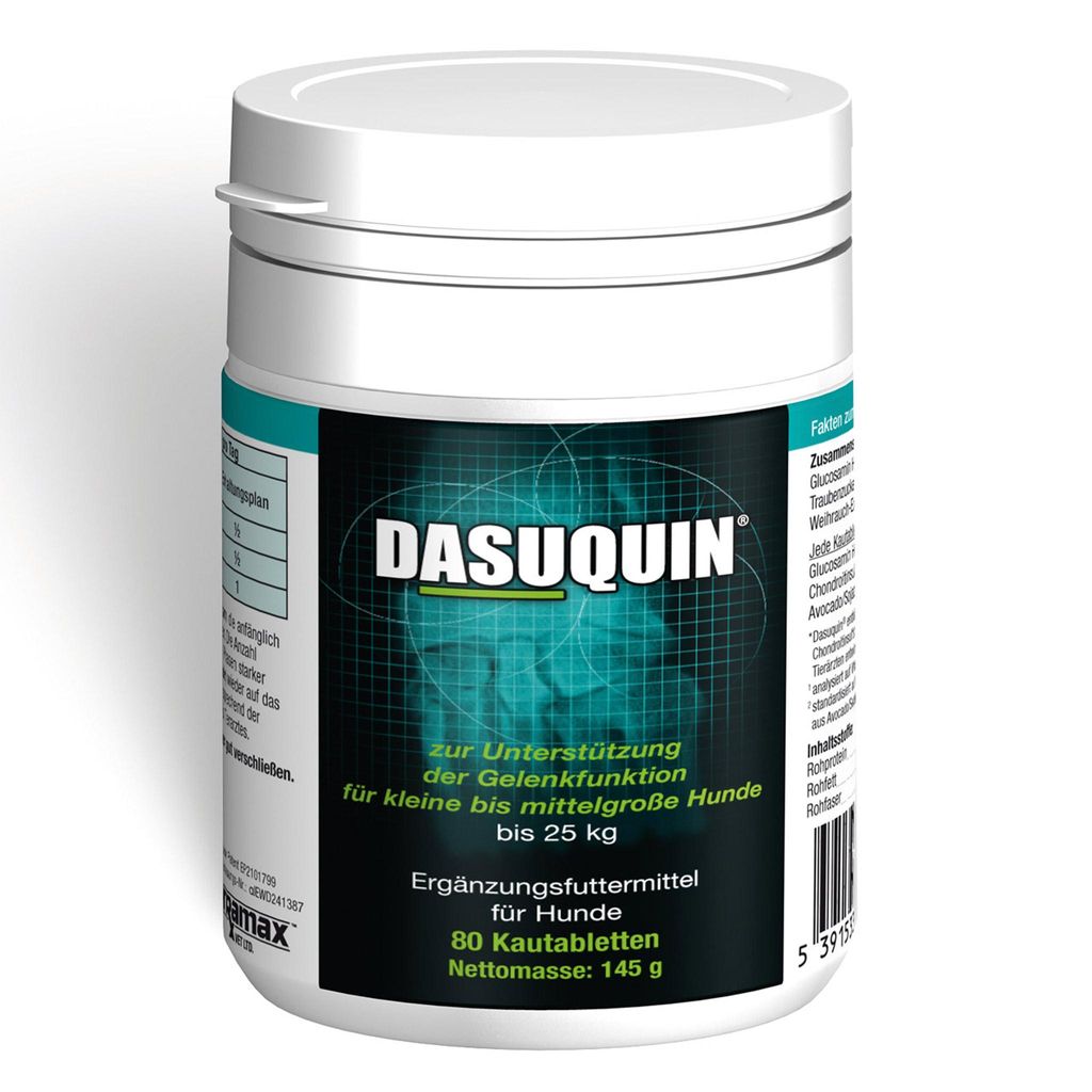 Dasuquin S/M 80 Kautabletten für kleine Hunde | Gelenke | Bewegungsapparat