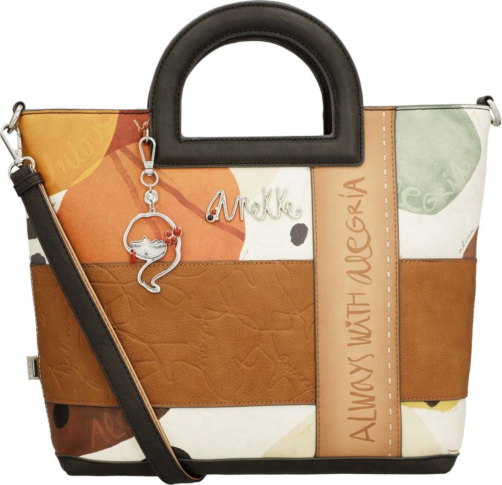 Anekke Studio Schultertasche Multicolor - Stylische Daybag Mit Verstellbarem Riemen