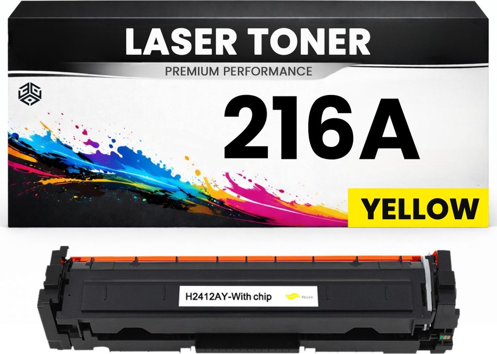 Toner kompatibel für HP W2412A(216A) Color LaserJet Pro MFP M155/182/183NW in Gelb