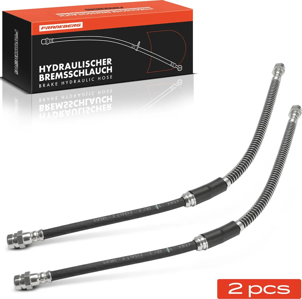 Paire de Tuyaux de Frein Hydraulique Avant pour Audi A3 Sportback 230