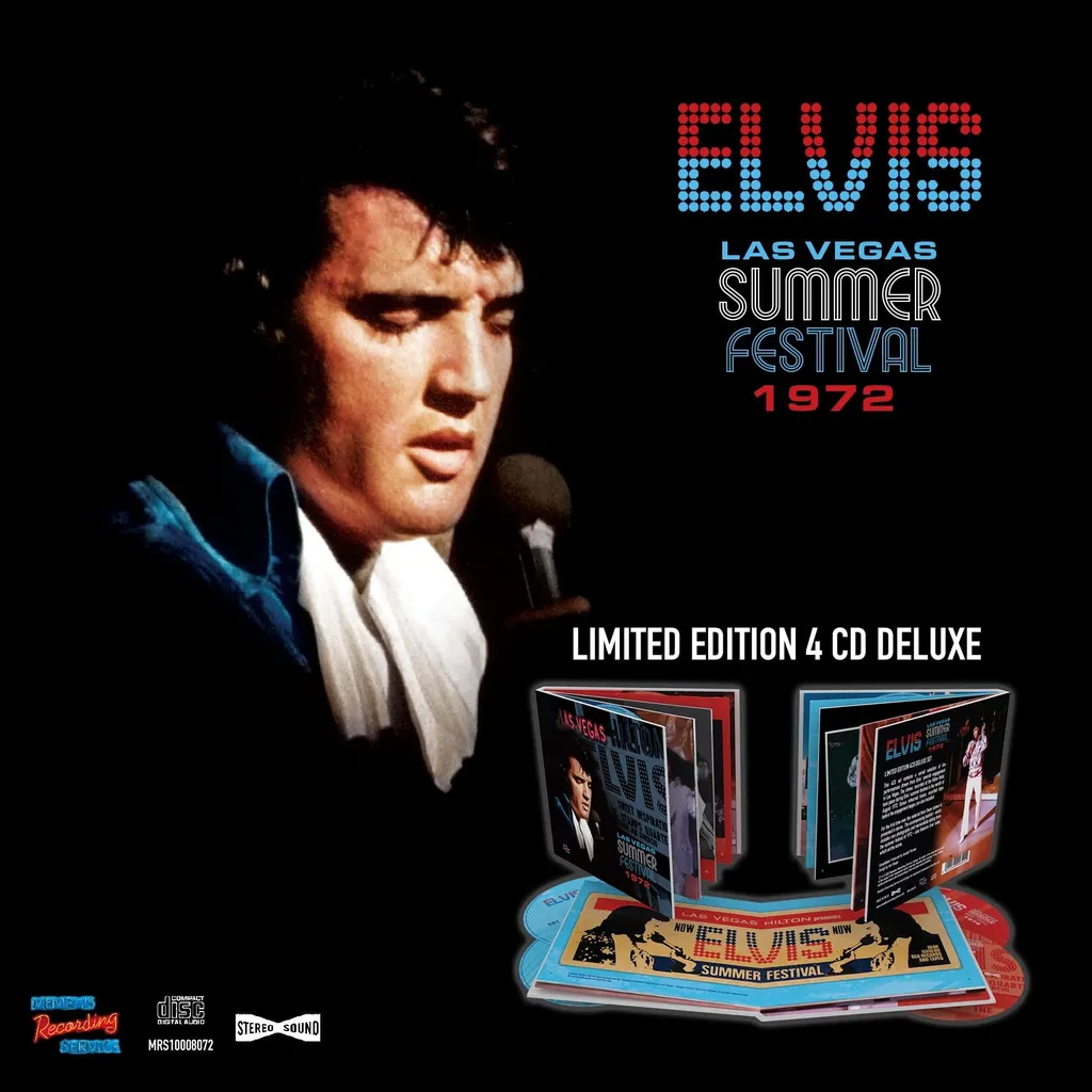 Festival d'été de Las Vegas 1972 - Affiche Vintage Collector 50x70 cm