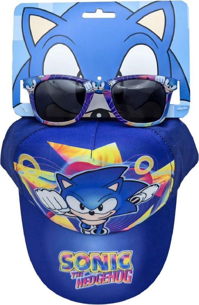 Sonic the Hedgehog Sommer-Accessoires – Cap & Sonnenbrille für Kinder