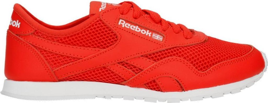 Reebok Classic Nylon Slim Mesh Sneaker Schuhe rot/weiss V71882, Schuhgröße:37.5 EU