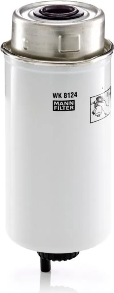 Filtre à carburant anti-grippage WK 8124 contre injecteurs bouchés
