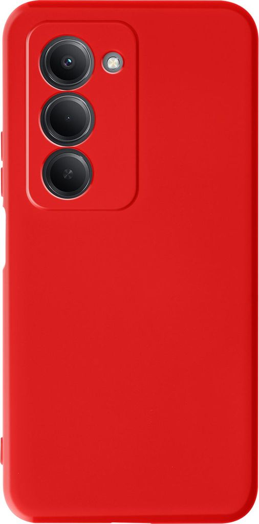 Avizar, Silikonhülle Redmi 15 5G Soft Touch Fast Cover, Rot