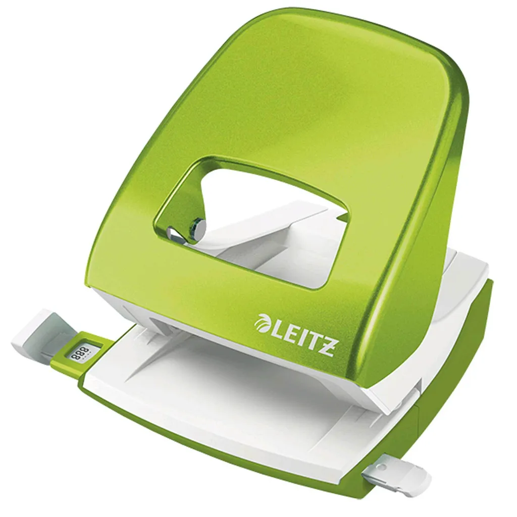 Leitz 5008 NeXXt Perforatrice 2 Fori Professionale Verde 30 Fogli