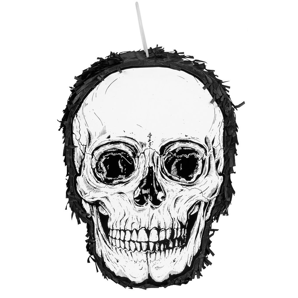Pignatta con teschio di Halloween | circa 36x25cm Immagine del prodotto 