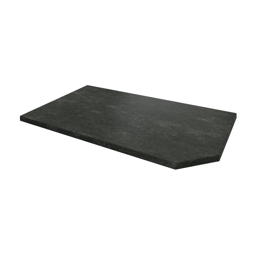 Piano Lavoro Cucina 120x60x2,8 cm Marrone Metallizzato URBANO DX