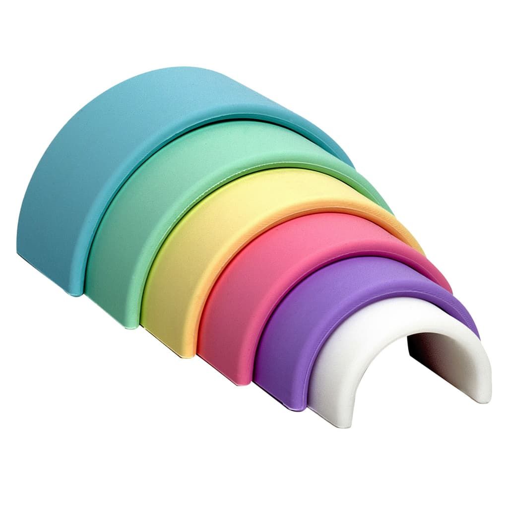 Silikon Spielzeug Set Regenbogen 6-tlg. für Kinder Baby mehrere Auswahl