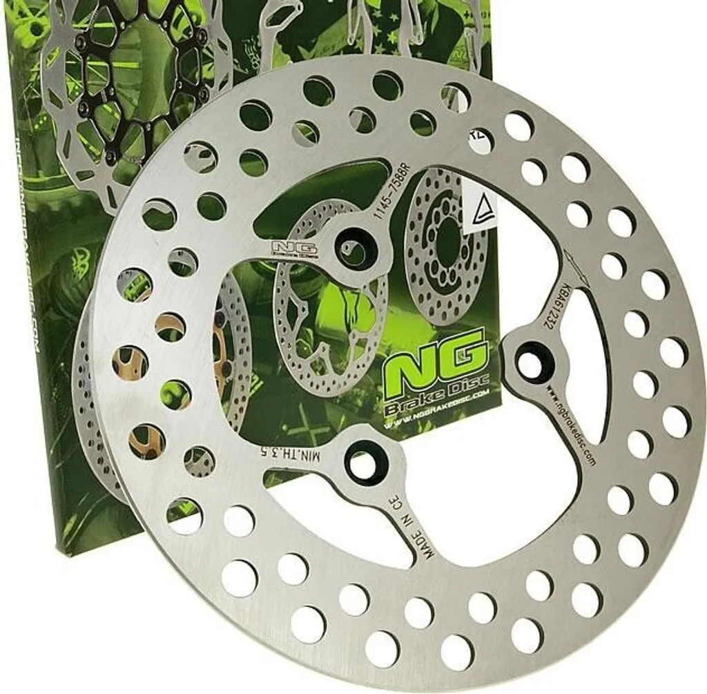 NG 1145 Disque de Frein 3 Trous - 210x58x4mm - Acier Haute Qualité