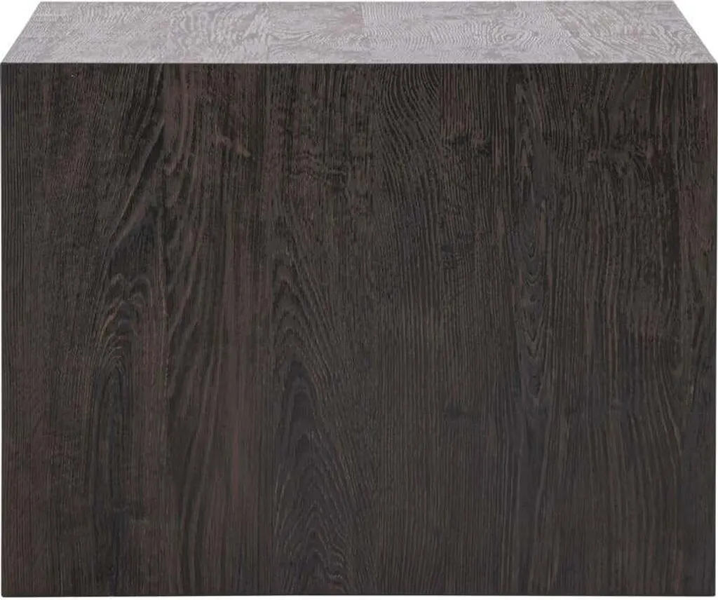 Table Basse York Anti-Rayures 60 cm - Solution Durable Salon Bois Marron