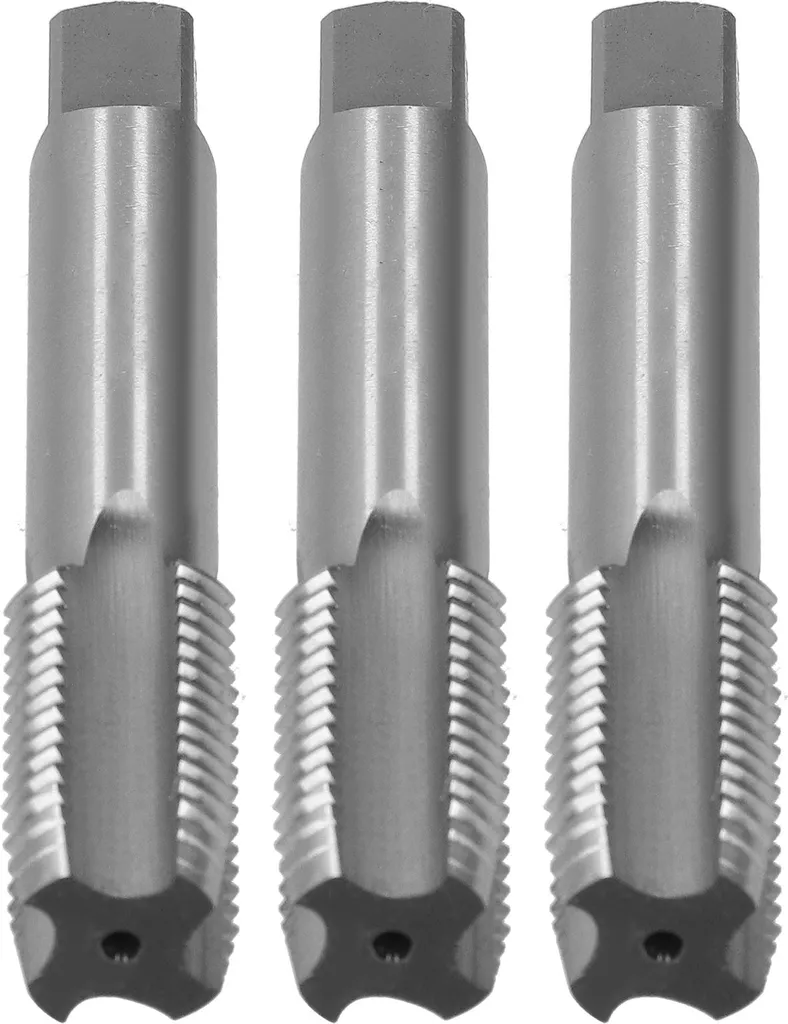 Tarauds Machine M22 Haute Performance en Acier Rapide - Lot de 3 - 5