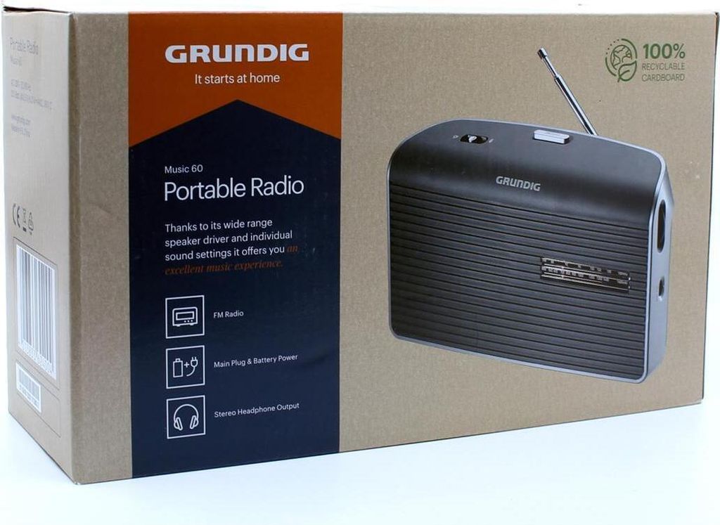 Grundig Music 60 grau Produktbild 3
