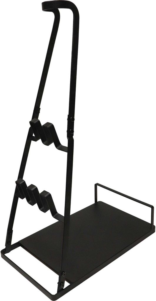 vhbw Staubsaugerhalter Ständer für Akku-Staubsauger, Handstaubsauger Schwarz