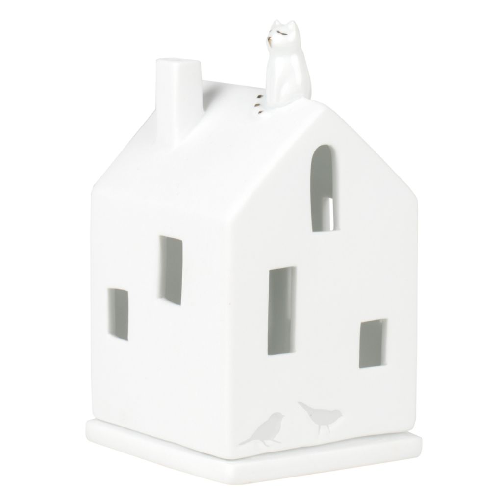 Porzellangeschichten Lichthaus Katze Produktbild 