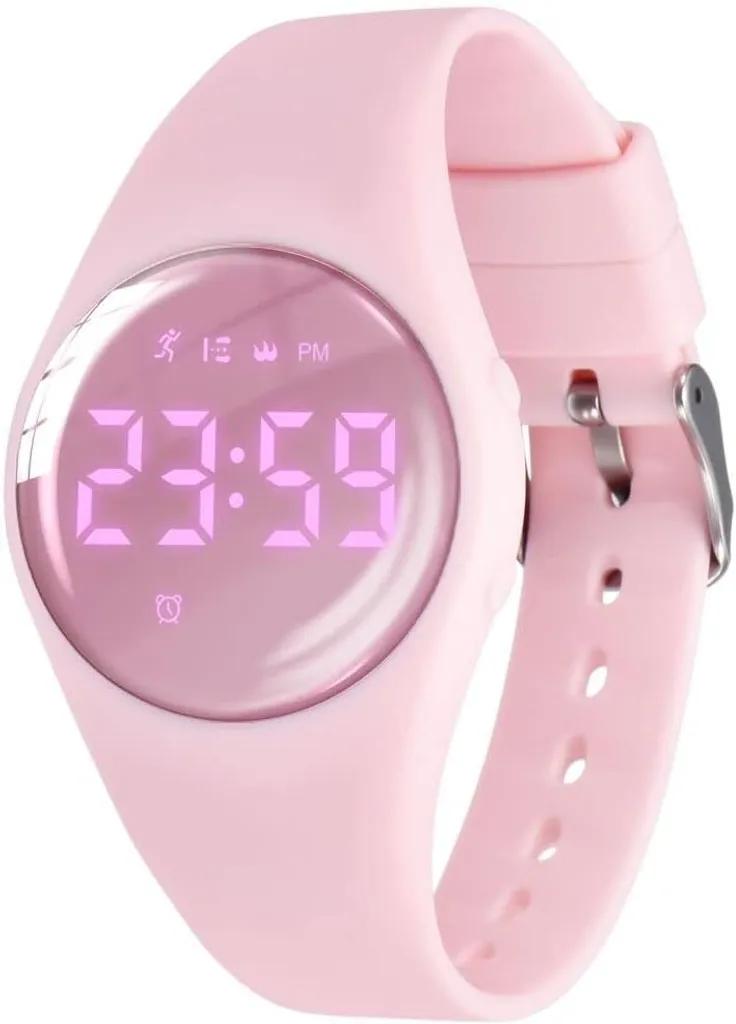 Orologio Contapassi Bambini USB Senza App | Allarme Vibrazione e Sport