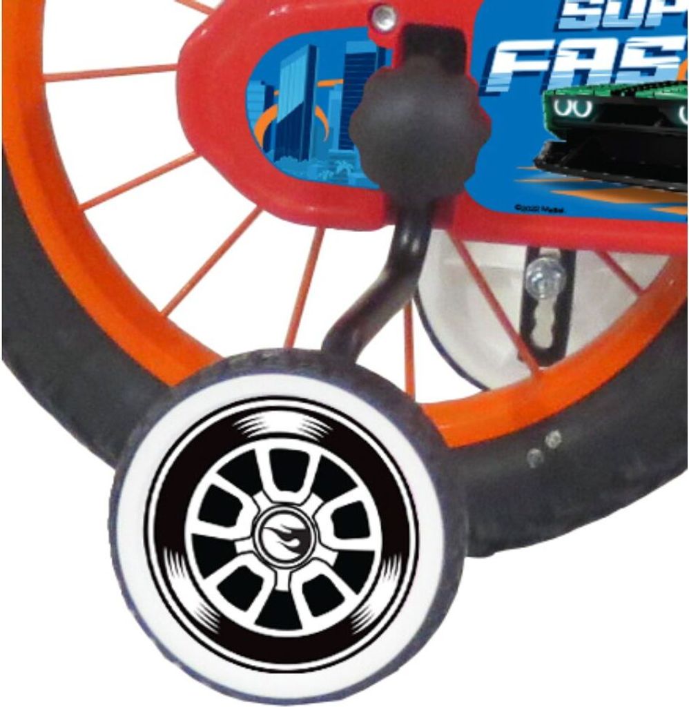 Hot Wheels Kinderfahrrad 14 Zoll für Mädchen und Jungen Produktbild 7