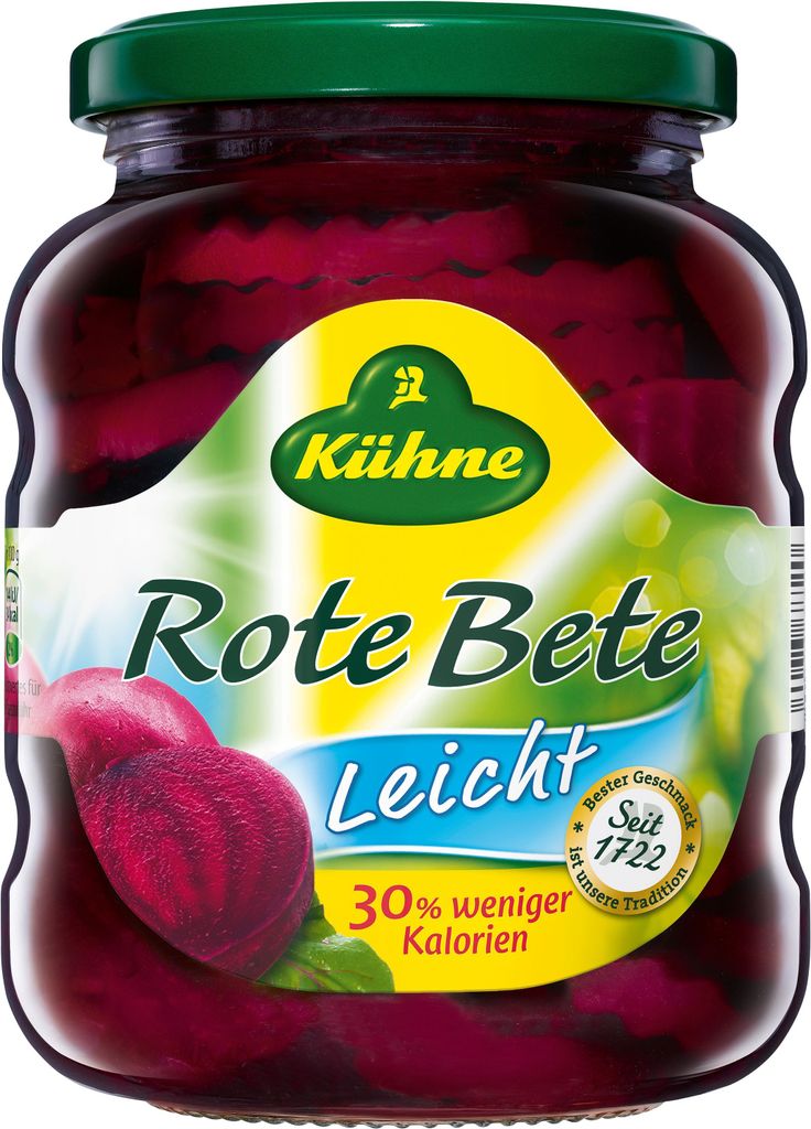 Kühne Rote Bete Scheiben leicht