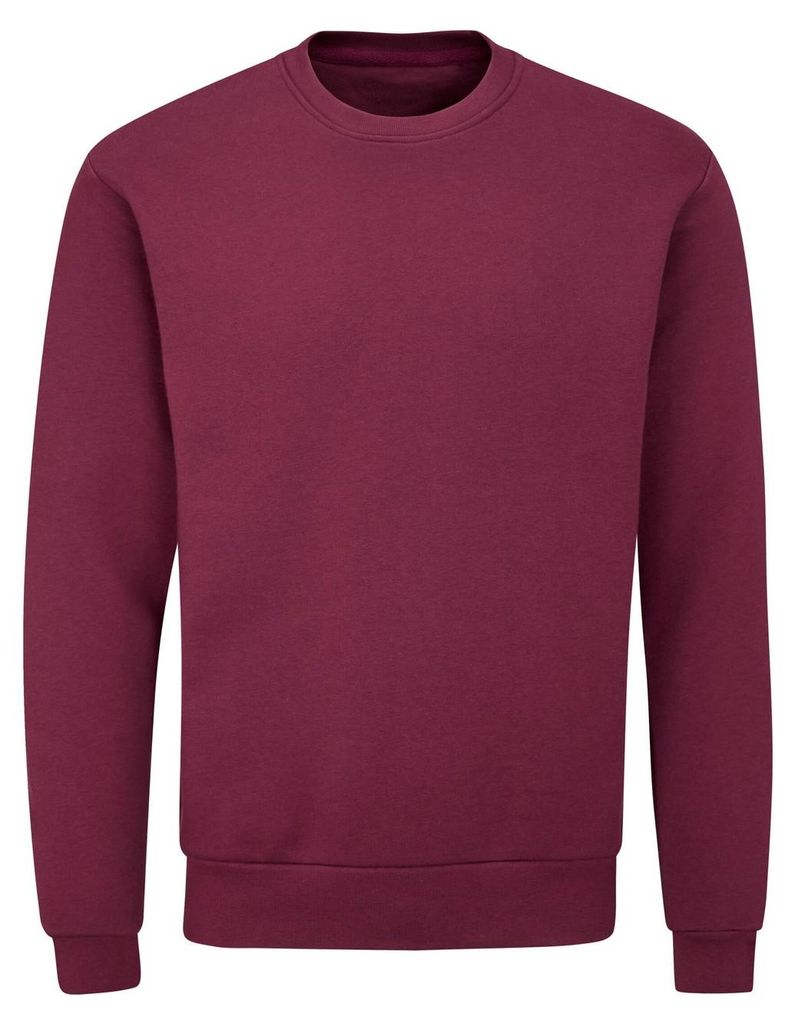 Mantis - "Essential" Sweatshirt für Herren/Damen Uni LT4917 (XXL) (Burgunderrot)