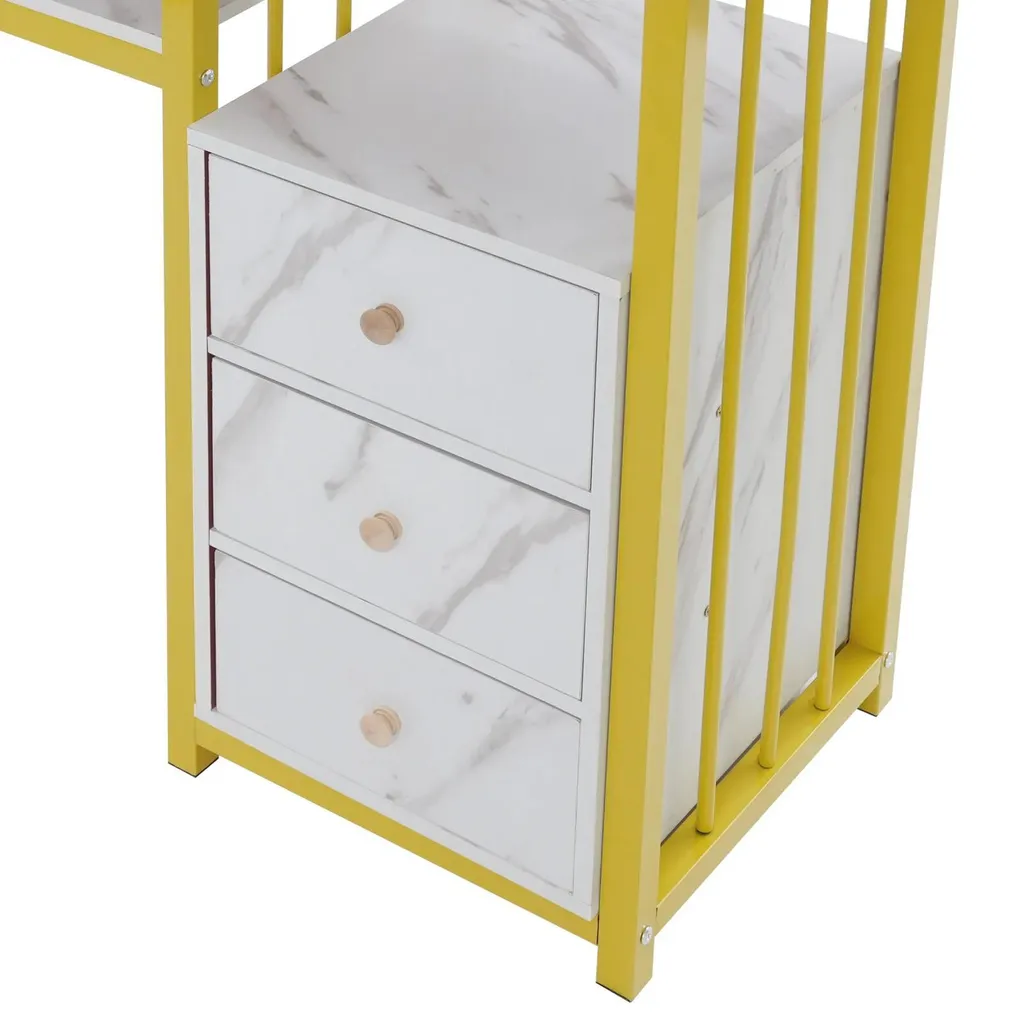 Table de manucure compacte 100 cm pour optimiser les petits salons - 8