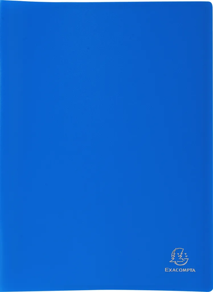 Protège-documents OPAK 80 Vues A4 en PP Souple Bleu - Pack de 12 Pièces
