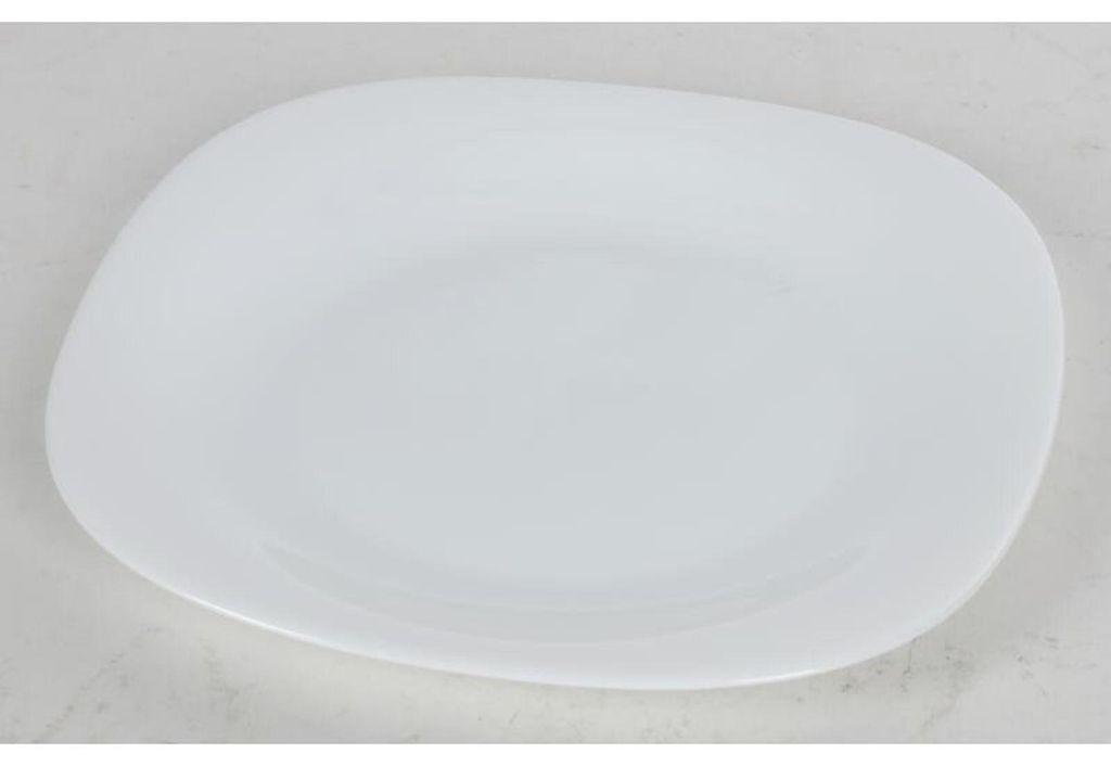 24x Plat de service Parma Blanc Rectangulaire Assiette à Image du produit 
